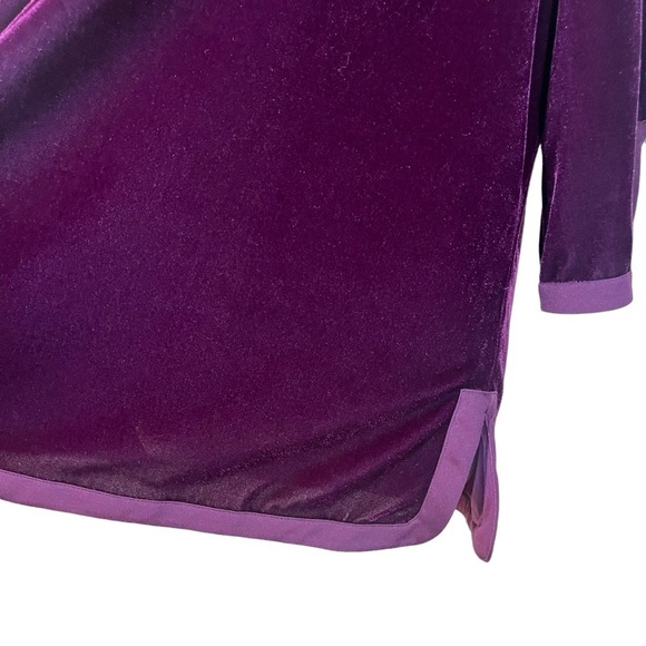 Soft Surroundings Velvet 3/4 sleeve Weekender Tunic Size MP - Picture 8 of 13